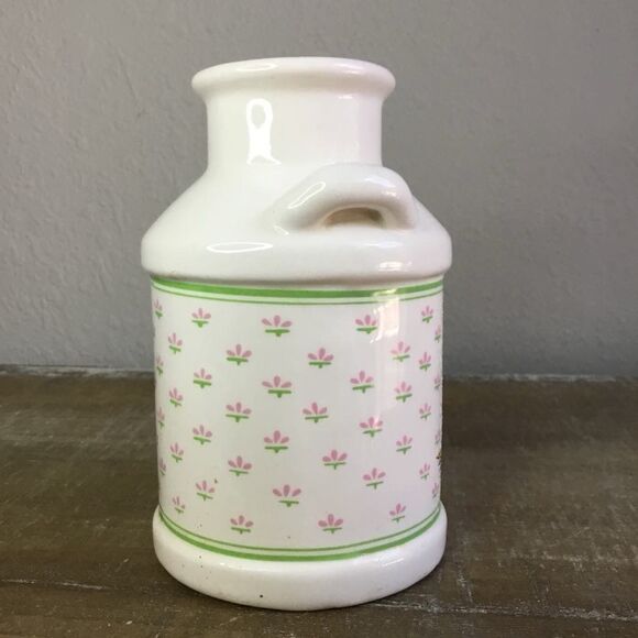 Vintage 90s Cottagecore Farmhouse Country Farmcore Pig Novelty Utensil Holder - Picture 3 of 8